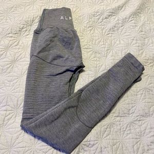 OG Alphalete Revival leggings charcoal gray